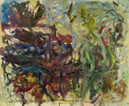 Lost Garden 2, mixed media on paper, 33-1/2 x 40